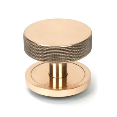 Brompton Centre Door Knob Plain